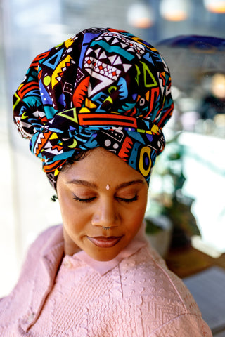 African Print Headwrap