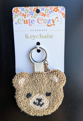 Punch Needle Keychain