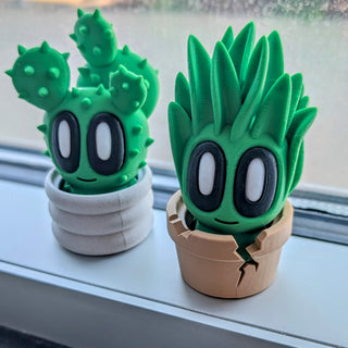 3D Printed Plants with Pots