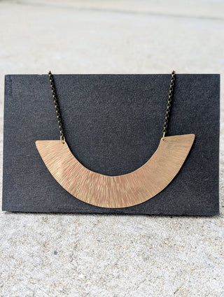 Sun Ray Shield Necklace