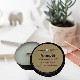 2oz Sample Candle Tin